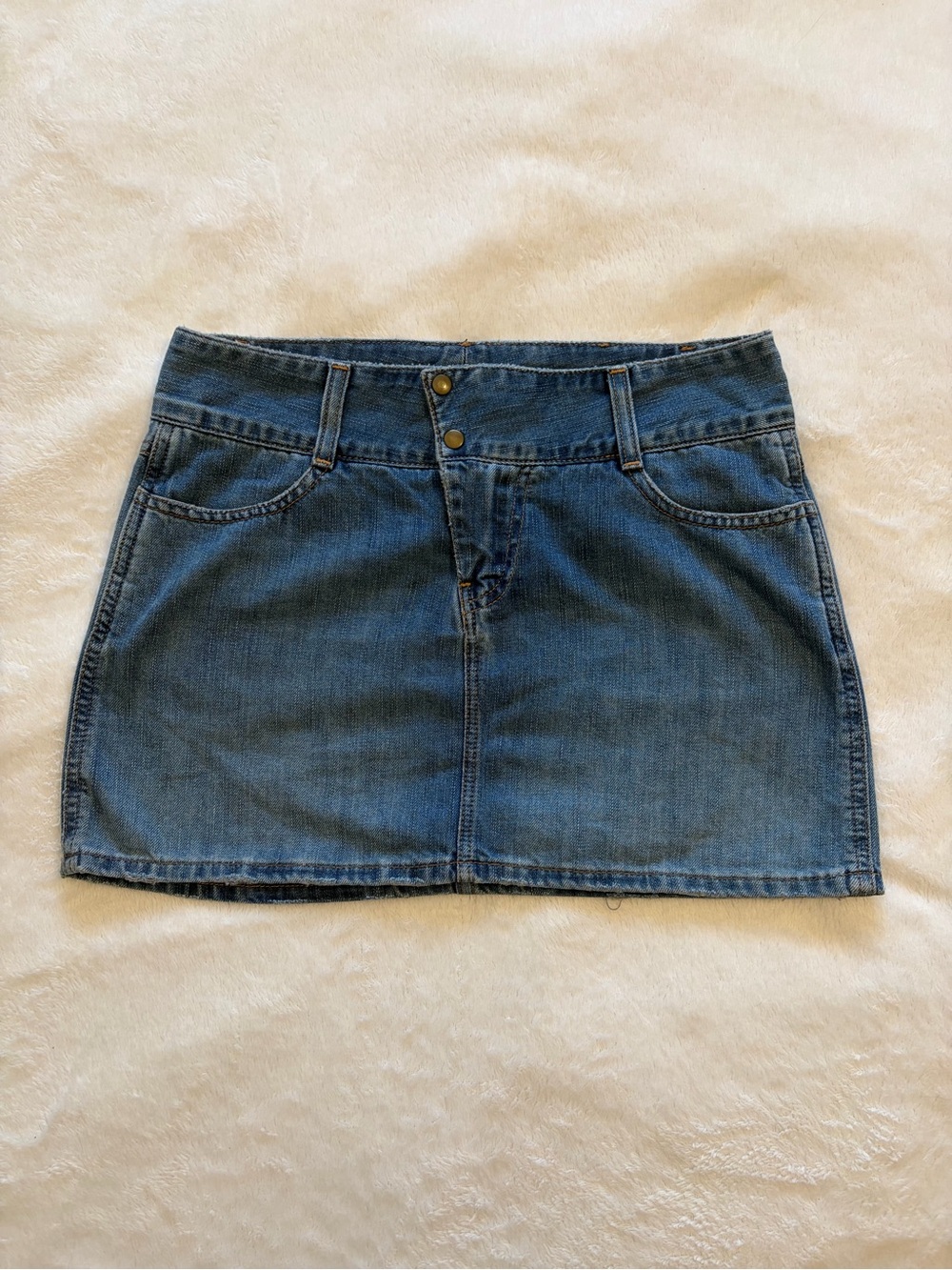 American Eagle Outfitters Blue Denim Mini Skirt